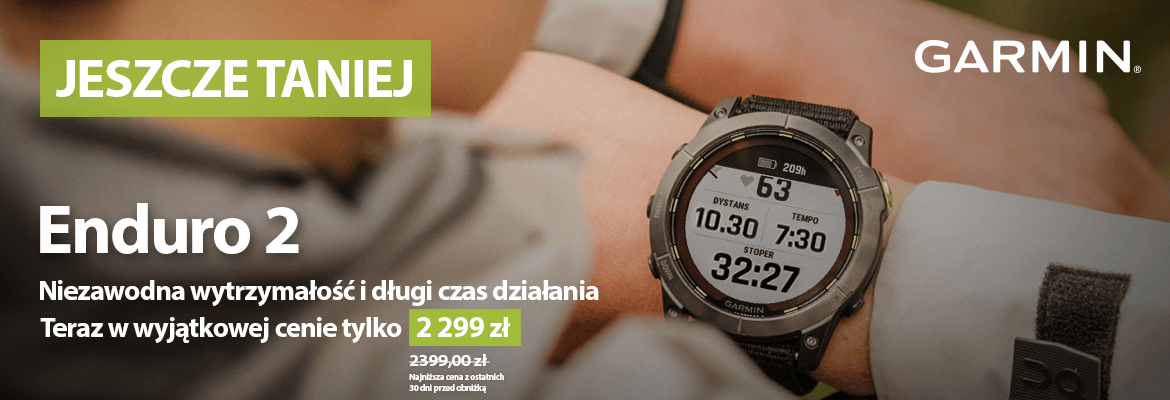 Promocja Garmin Enduro 2